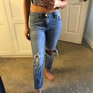 J. Crew Broken In Boyfriend Jeans